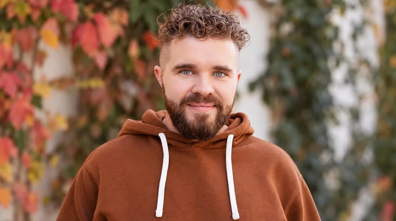 A stock portrait standing in for Ryan Hayes, an invented patient